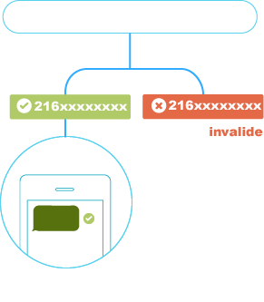 Envoi de SMS avec HLR